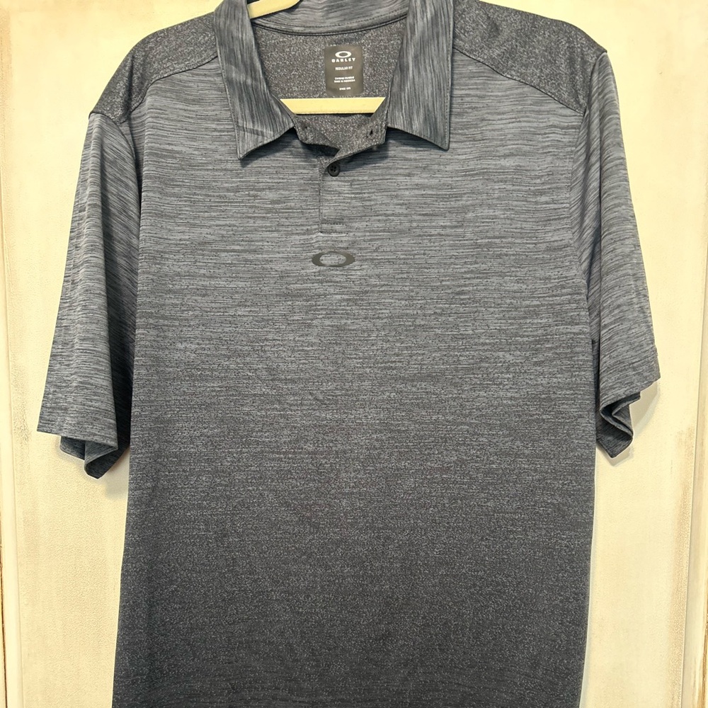 Oakley Men's Charcoal Polo Shirt